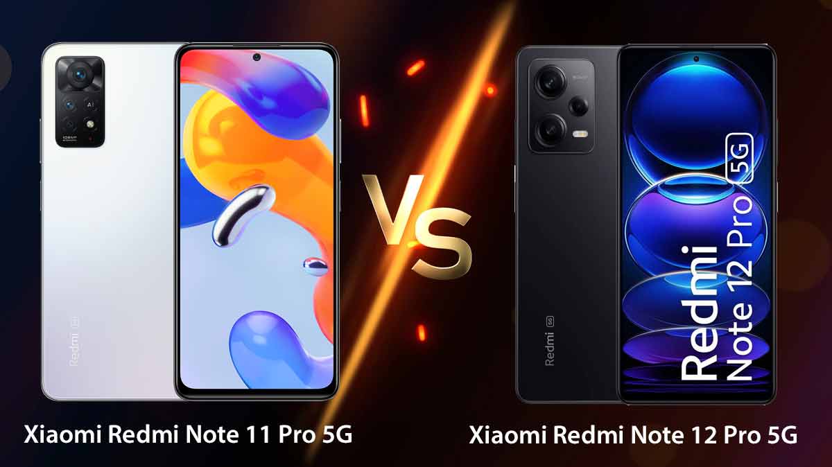 Xiaomi Redmi Note 12 Pro vs Redmi Note 11 Pro : les différences !