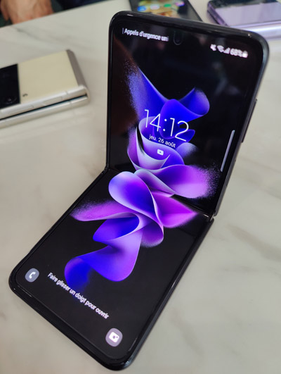 Ecran du Samsung Galaxy Z Flip 3
