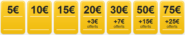 Les cartes prépayées - La Poste Mobile