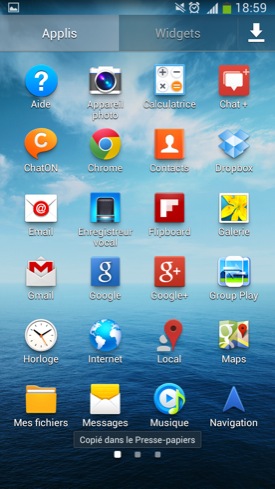 Samsung Galaxy Mega 6.3 applications