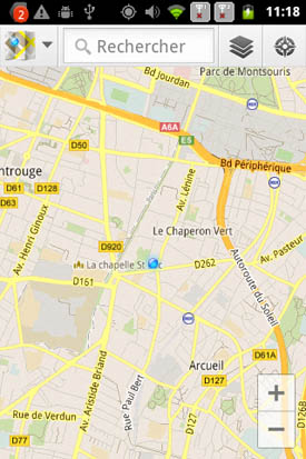 Acer Liquid Z110 Duo : Maps