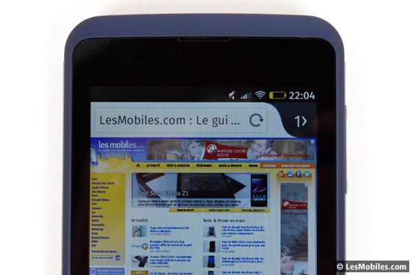 ZTE Open C écran