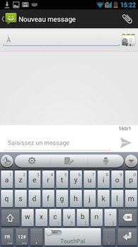 ZTE Grand S Flex clavier