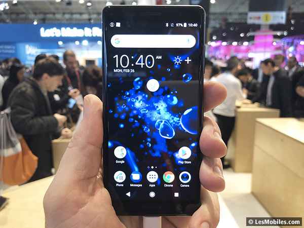 Le Sony Xperia XZ2 Compact est disponible