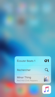 Apple iPhone 6S interface