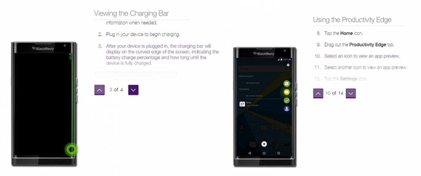 BlackBerry Priv : des fonctions inédites avec l'écran incurvé