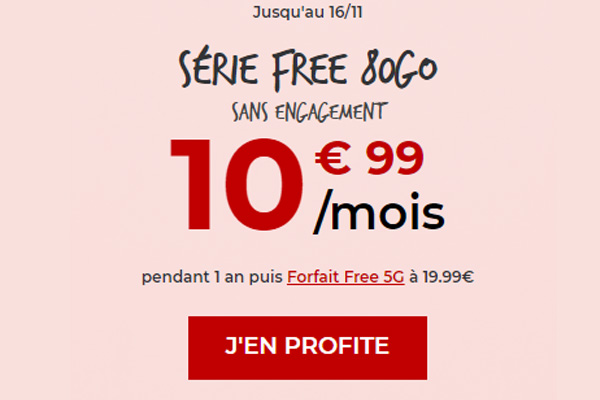 Free Mobile : Dernier jour pour profiter du bon plan forfait mobile