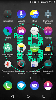 Wiko Fever 4G : liste des applications pré-installées