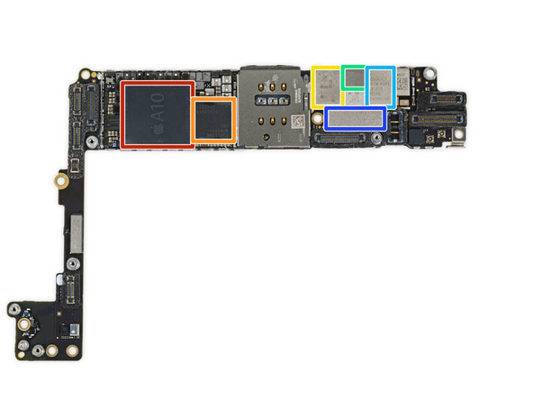 iPhone 7 Plus démonté