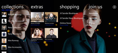 Jil sander Mobile Windows Phone Mango LG