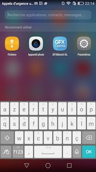 Honor 5X interface