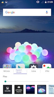 ZTE Blade V6 interface