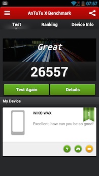 Wiko Wax Antutu
