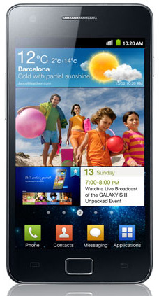 Les caractéristiques du Samsung Galaxy S 2 dévoilées