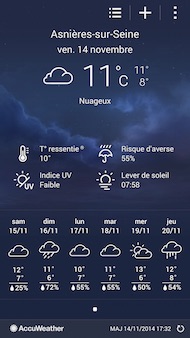 Galaxy Note 4 application