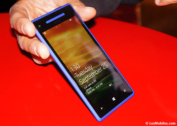 Prise en main du HTC Windows Phone 8X