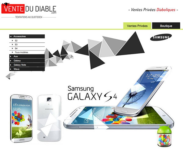 Bon plan Samsung Galaxy S4 : le smartphone à 549 € pendant 4 jours !