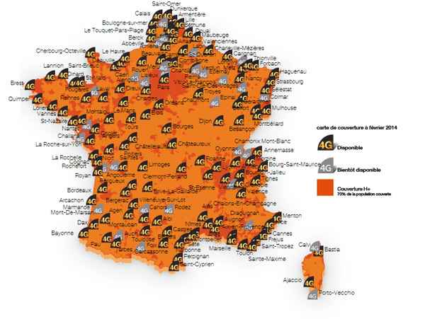 Orange va franchir le cap des 6 000 antennes 4G