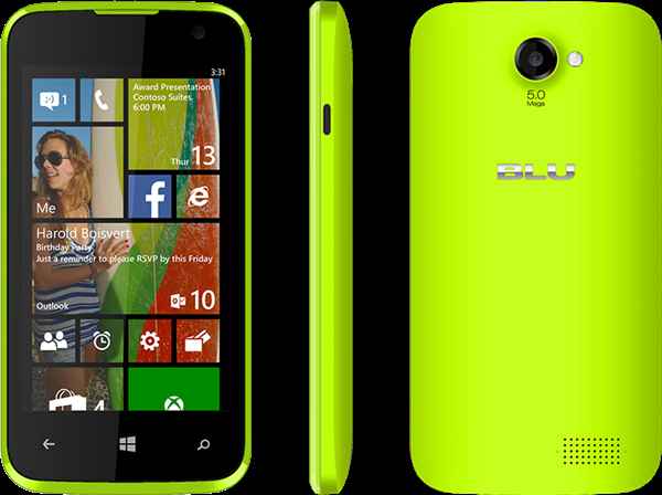 BLU se lance sur le segment Windows Phone avec le Win JR