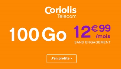 forfait mobile Coriolis 10Go promo