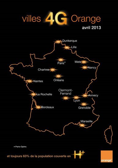 Orange proposera la 4G en option à 1€, mais pas chez Sosh