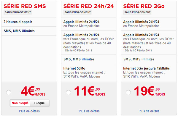 SFR Séries Red : 800.000 clients et une nouvelle offre 24h/24