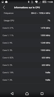Sony Xperia Z3+ antutu