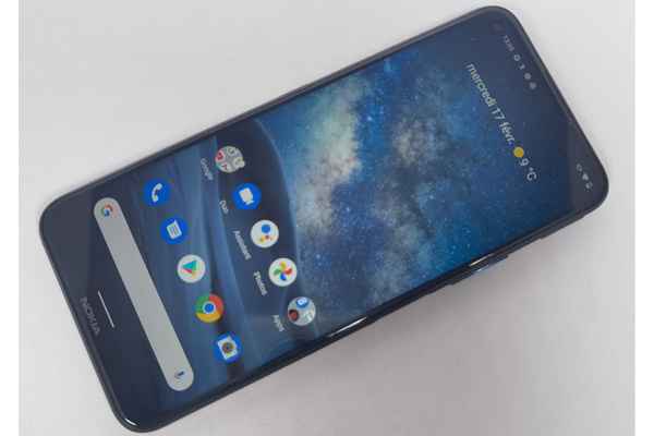L'écran du Nokia 8.3
