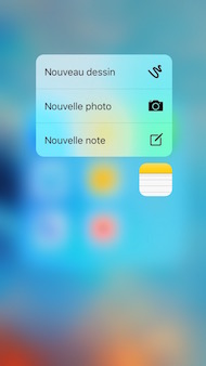 Apple iPhone 6S interface