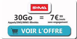 forfait 30Go Syma