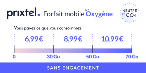 Forfait Prixtel ajustable