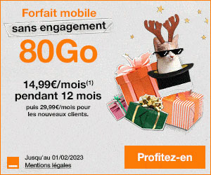 promo forfait Orange black friday