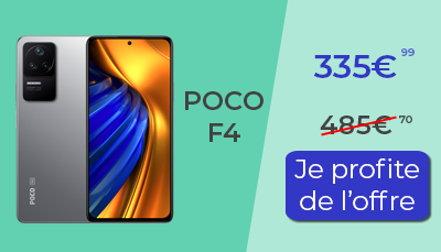 POCO F4 soldes promotion aliexpress