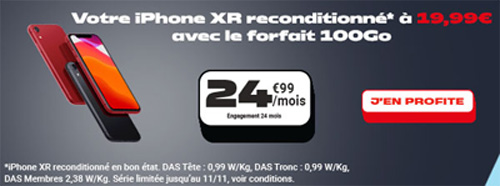 promo NRJ Mobile iPhone Xr