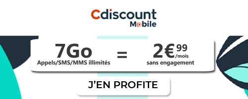 Forfait Cdiscount 7Go