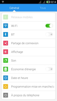 Infinix Alpha 8 interface