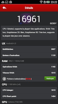 Alcatel OneTouch Idol 2 Mini S AnTuTu