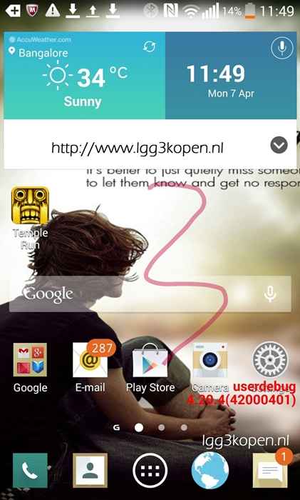 LG serait-il au travail sur une nouvelle interface utilisateur pour la sortie du G3 ?