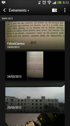 HTC One : galerie