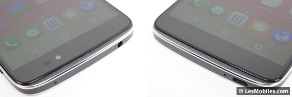 Alcatel OneTouch Idol 3 : interface réversible
