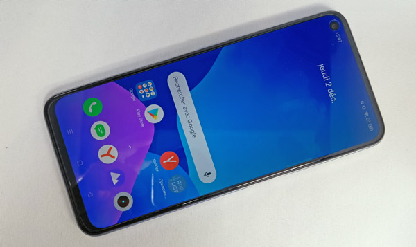 Ecran du realme 8i