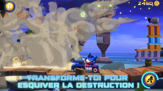 Angry Birds Transformers est disponible sur iOS et bientôt sur Android