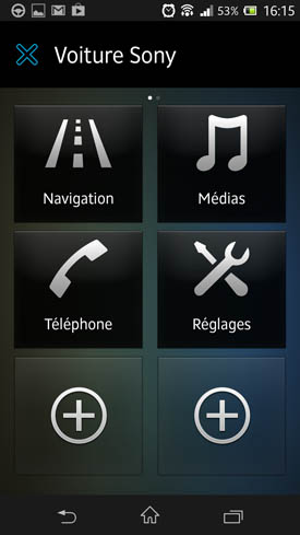 Sony Xperia Z Maps