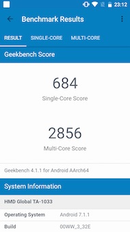Nokia 6 performance