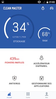 ZTE Blade V6 application