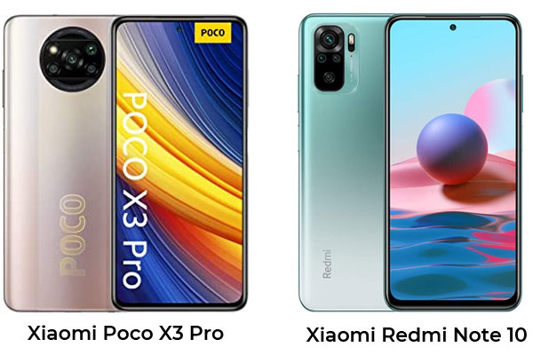 Xiaomi Redmi Note 10 contre Poco X3 Pro, lequel est le meilleur ?