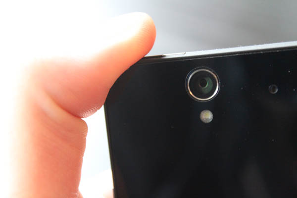 Sony Xperia Z objectif