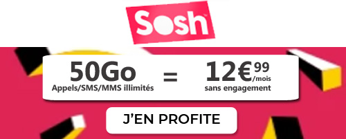 Forfait SOSH 50Go