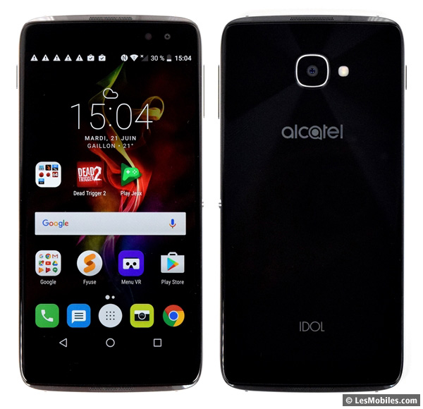 Alcatel Idol 4S prise en main