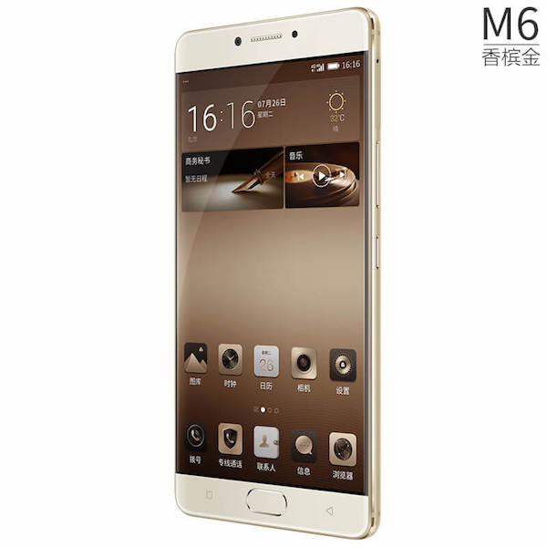 Gionee présente deux smartphones : les M6 et M6 Plus